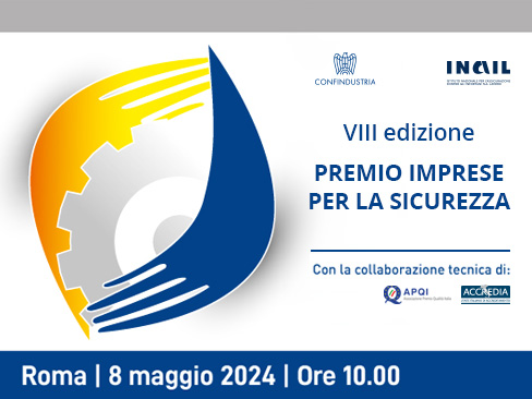 Premio imprese per la sicurezza 2023: Chiude l'ottava edizione