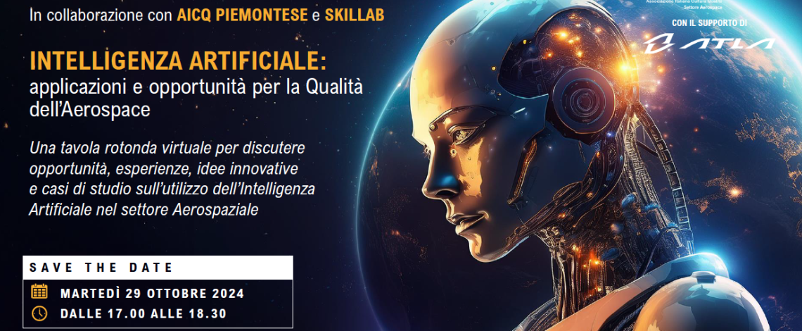 Intelligenza Artificiale (IA): Opportunità per la Qualità dell’Aerospace