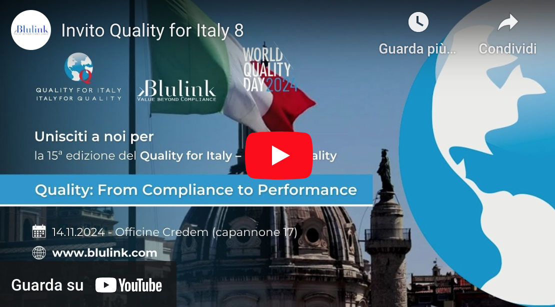 La Rivista Qualità AICQ Media Partner di Quality for Italy – Italy for Quality