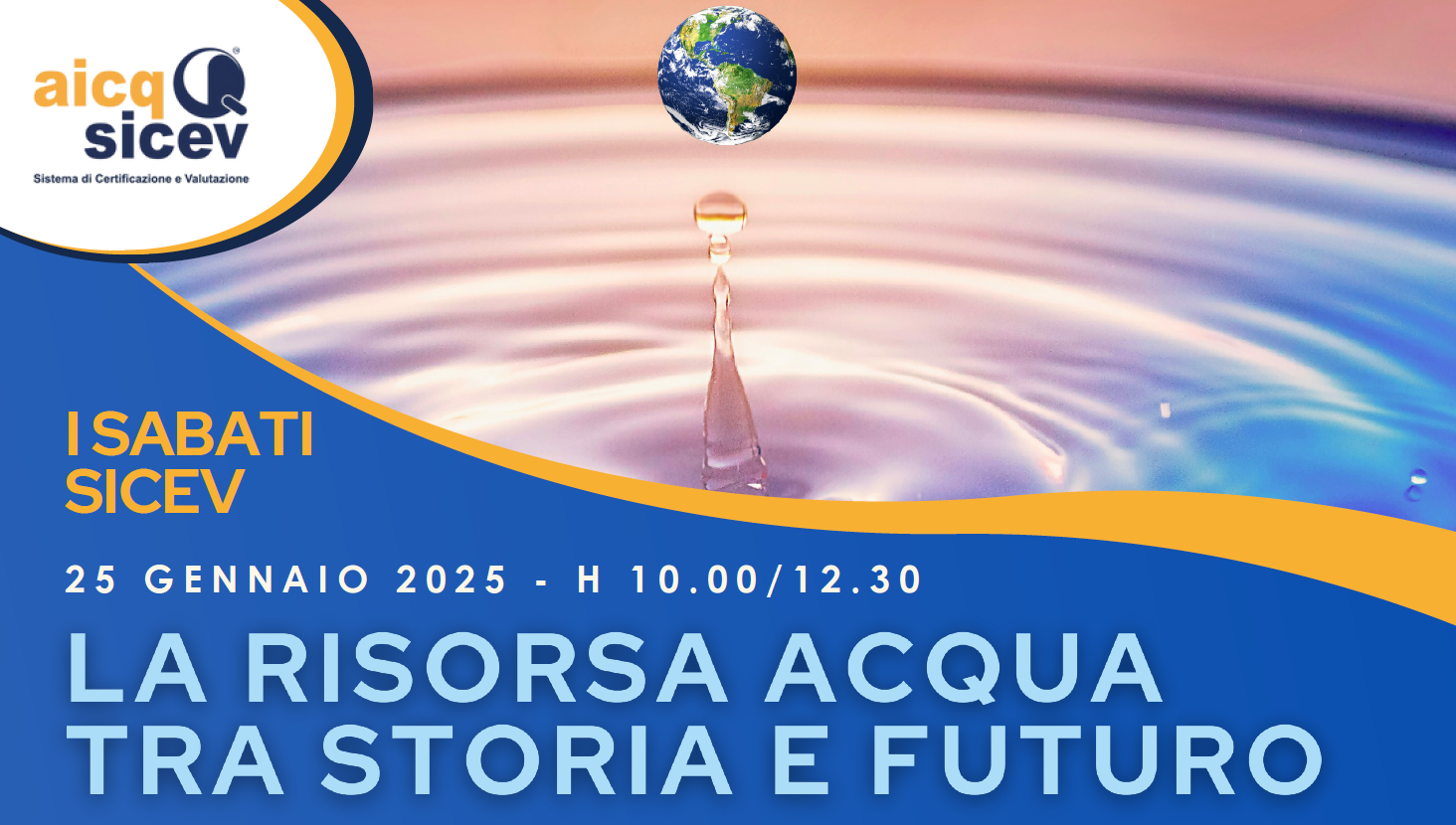 La risorsa acqua tra storia e futuro