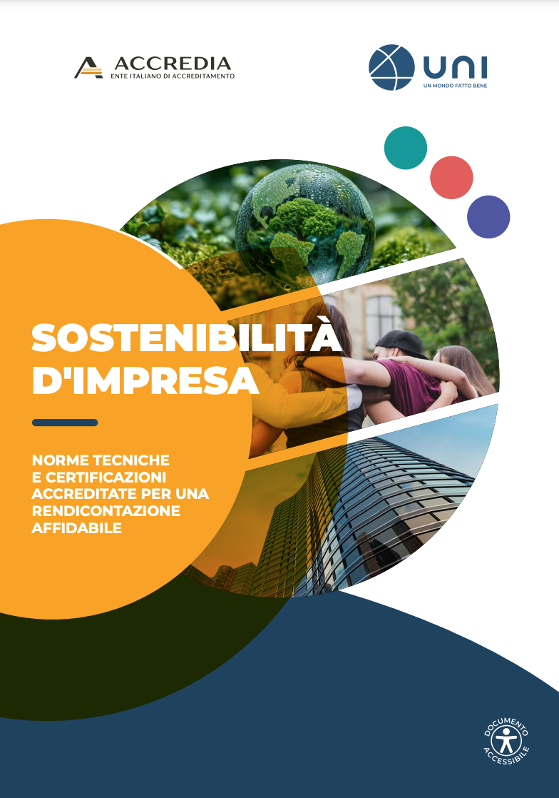 La brochure Accredia-UNI per una rendicontazione affidabile 
