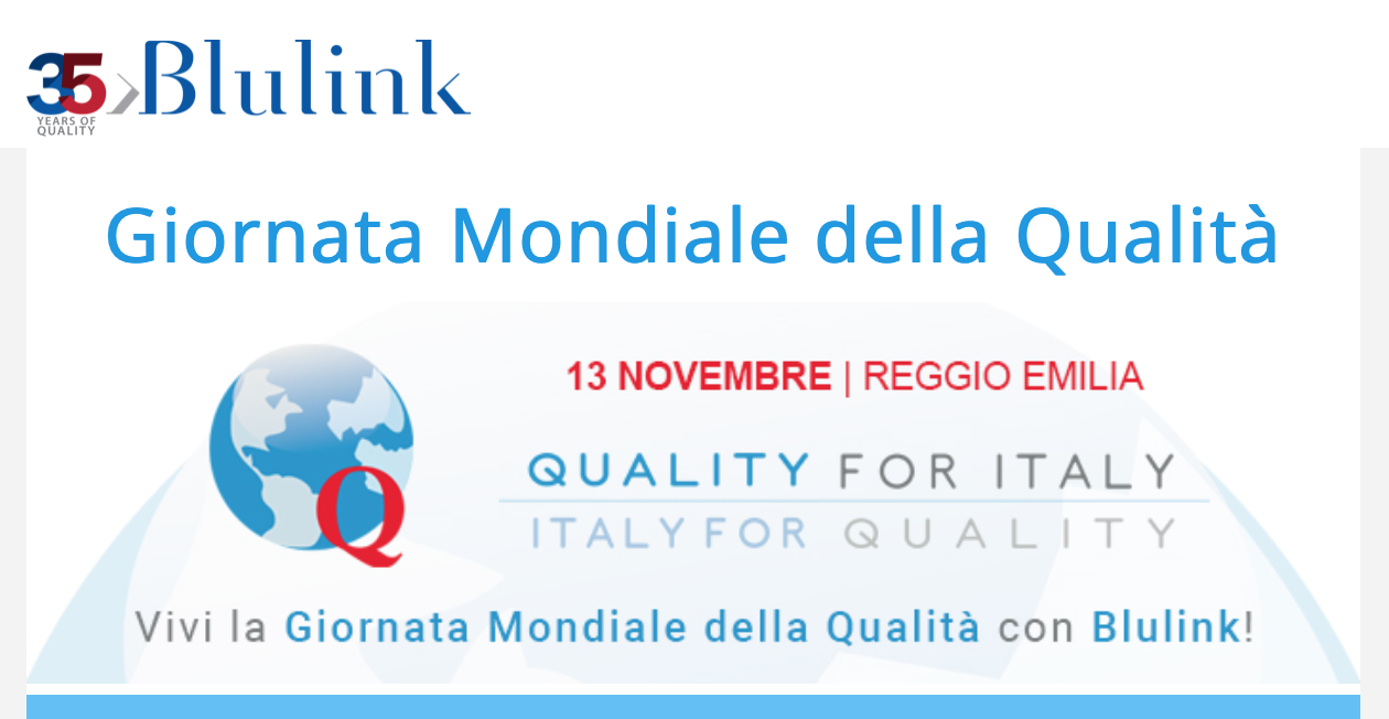 Blulink - Quality: think different 
