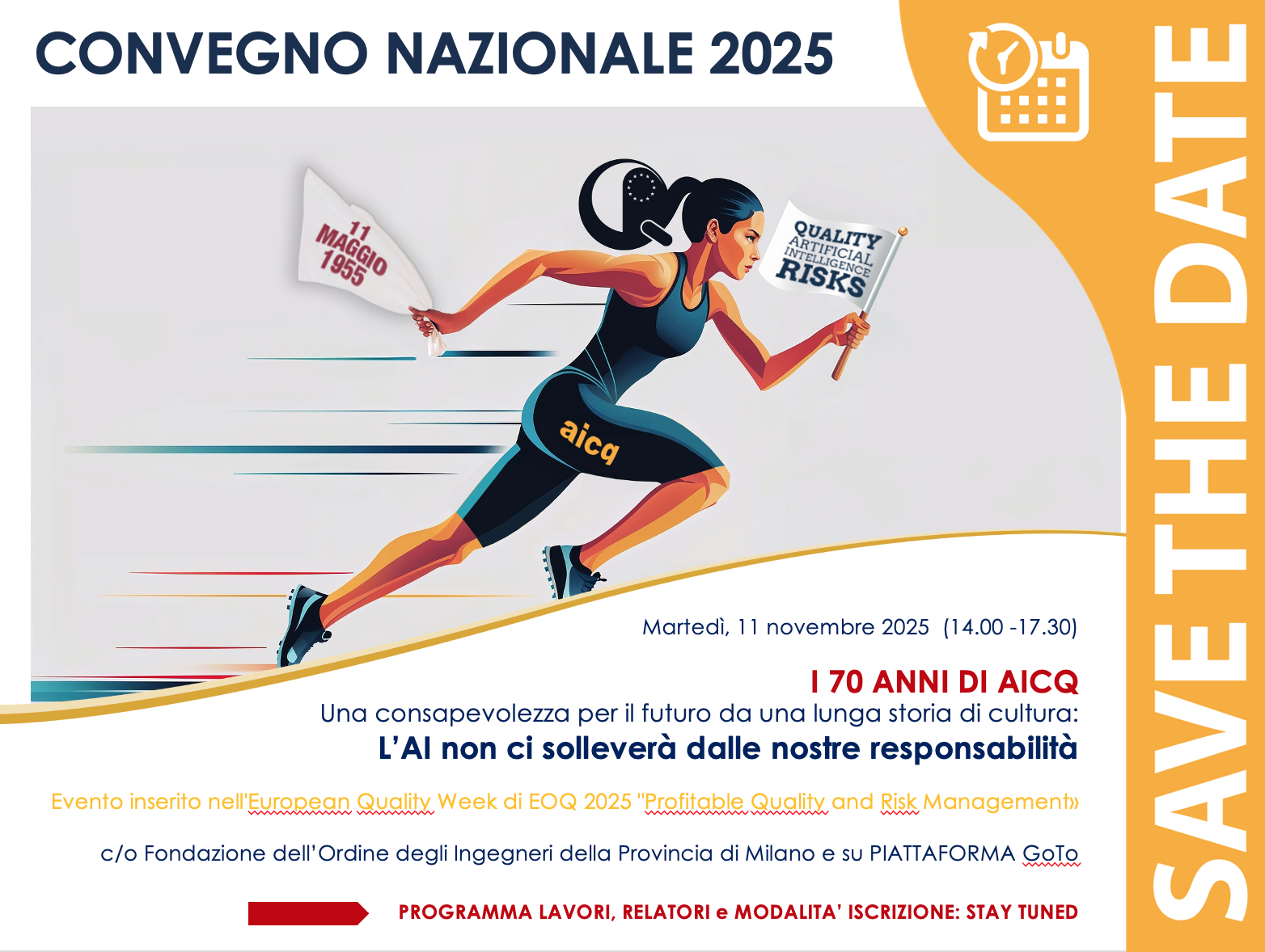 I 70 ANNI DI AICQ