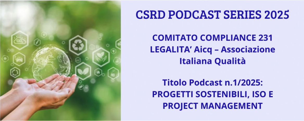 Podcast 1 2025 - Progetti Sostenibili, ISO e Project Management