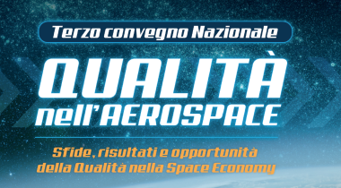 Save the date - Terzo Convegno Nazionale Qualità nell'Aerospace 2026