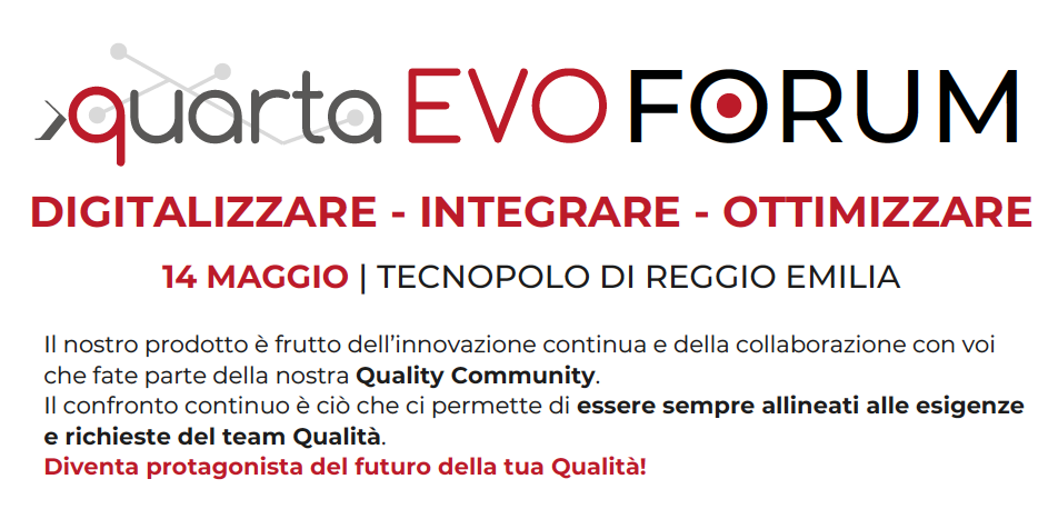AICQ Emilia Romagna Marche patrocina "Quarta EVO Forum 2026"
