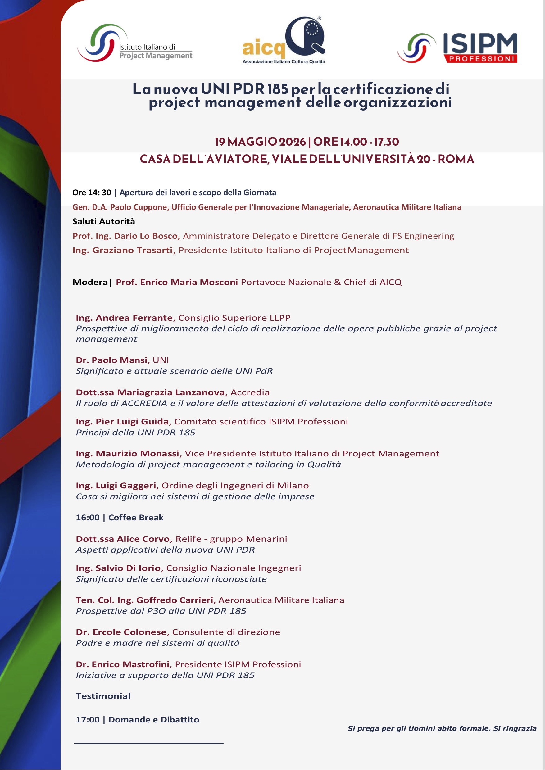 La nuova UNI PDR 185 per la certificazione di project management delle organizzazioni