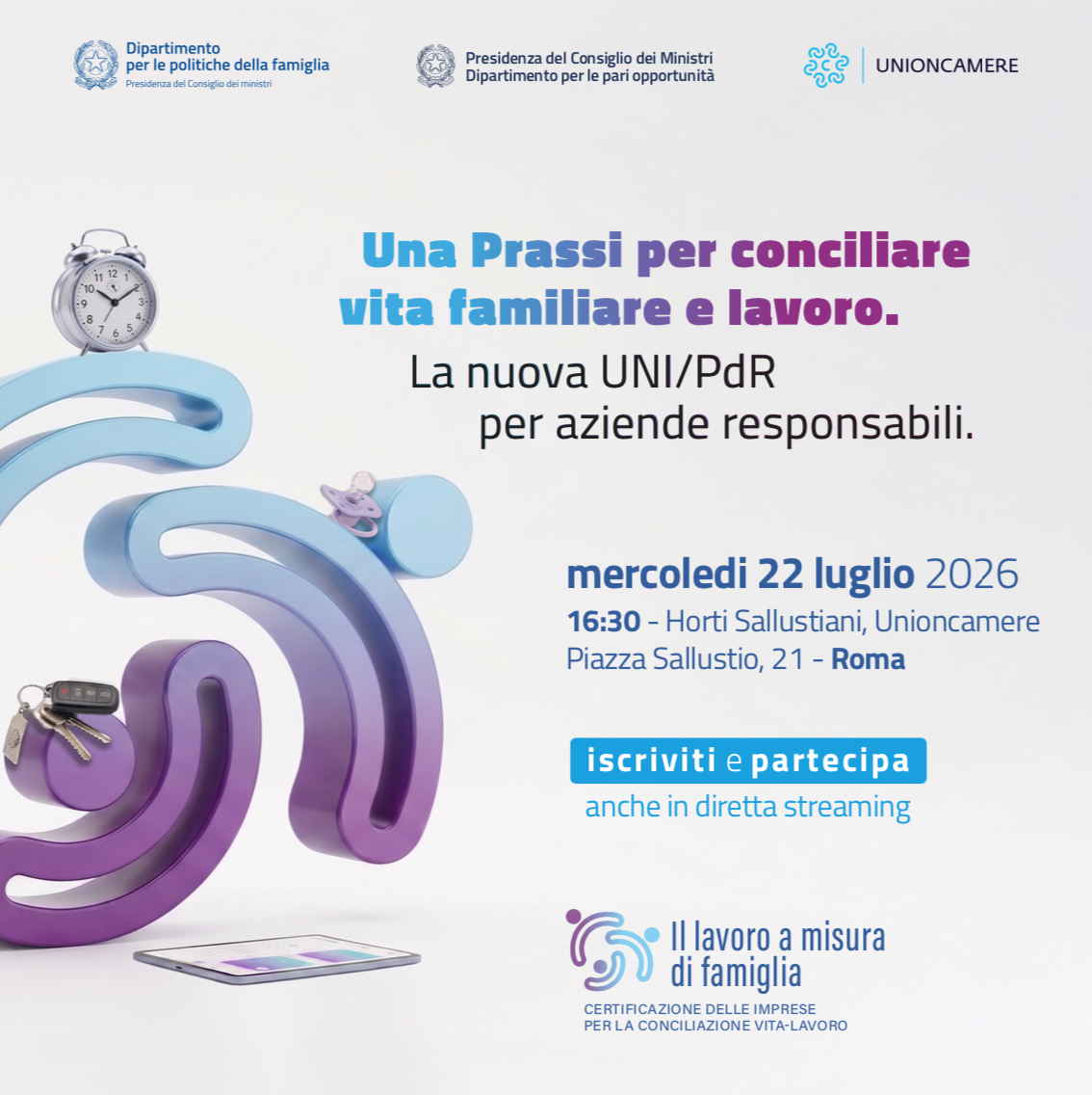 Una prassi per conciliare vita familiare e lavoro