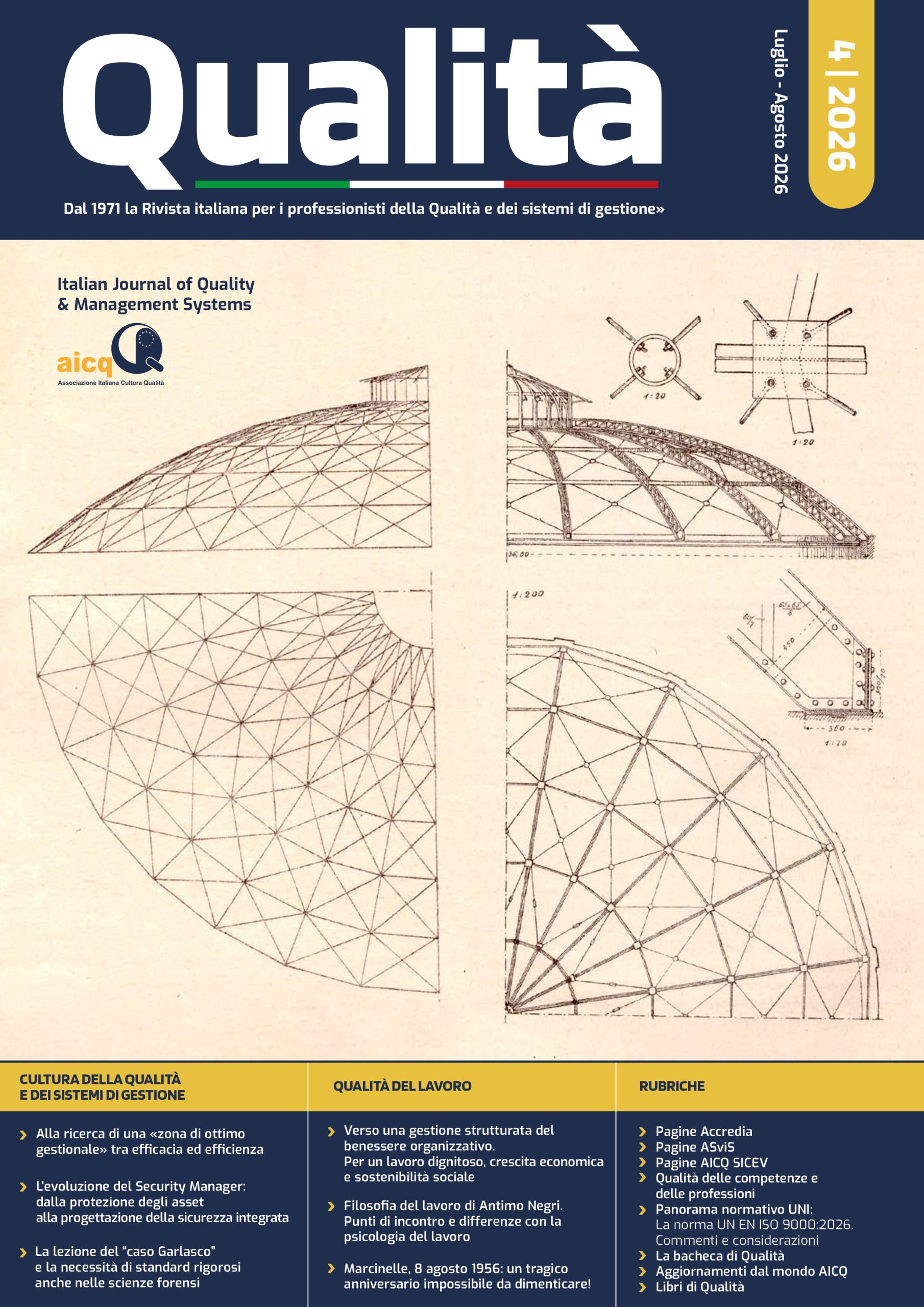 A breve il n.4 2026 della Rivista Qualità AICQ!