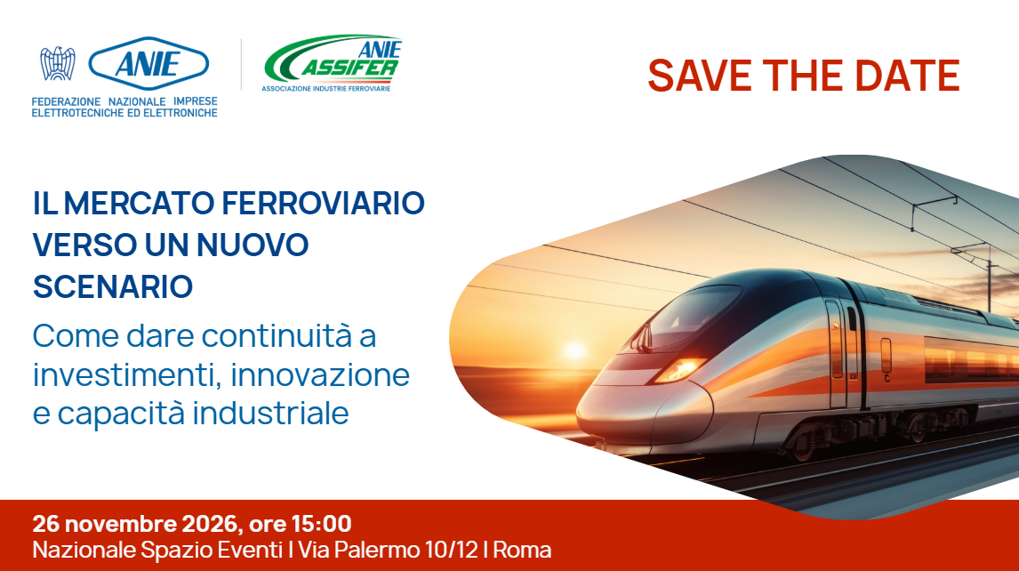 Da ANIE ASSIFER: Il mercato ferroviario verso un nuovo scenario